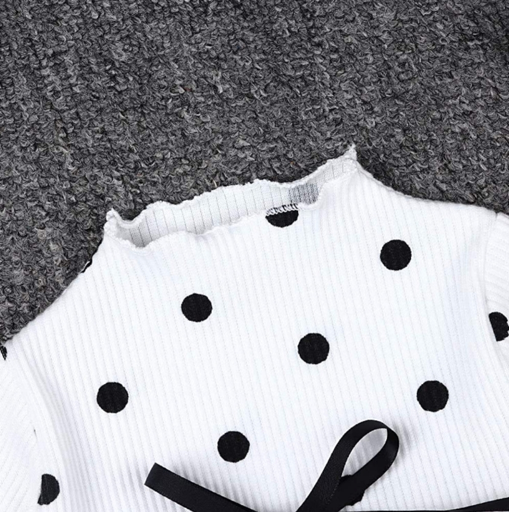 Baby Girl Polka Dot Dress - Picture 2 of 4